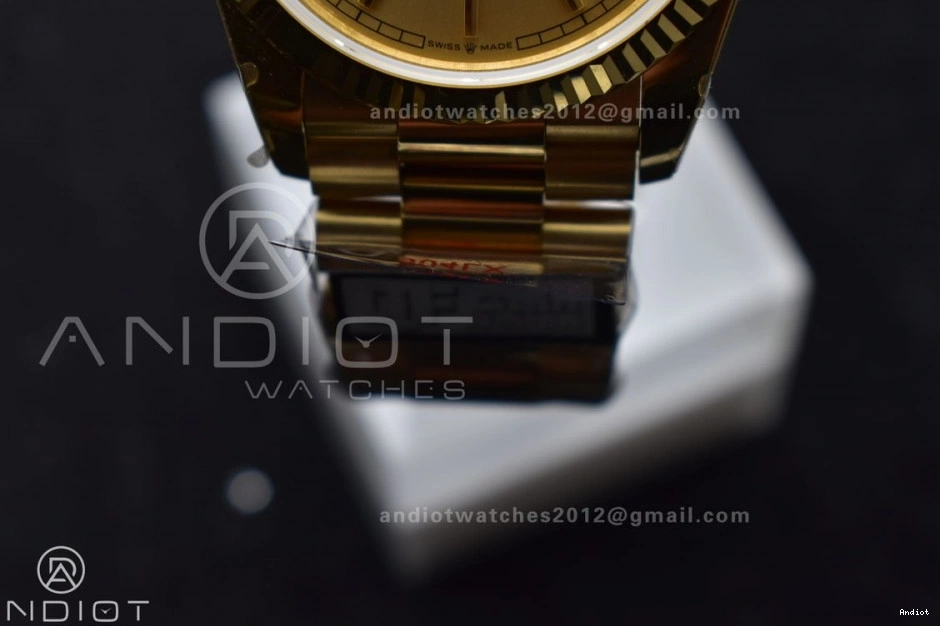 President QF Dial V5 Weight) 36 YG Bracelet Best 904L DayDate vr3255 Edition Gold Steel (Gain on 0201
